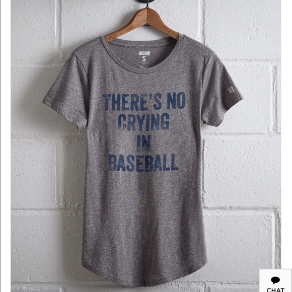American Eagle Outfitters Tops - NWOT “No crying in baseball” American Eagle Tee